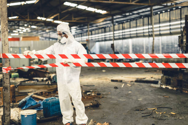 Professional Crime Scene Cleanup technician working in Pitsburg, OH